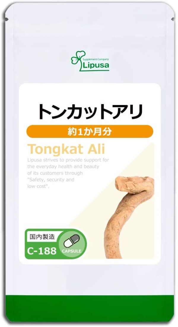 Lipusa Tongkat Ali Комплекс для мужского здоровья, 30 дней