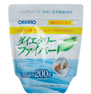 Orihiro Волокна Пищевые, порошок, 200 г
