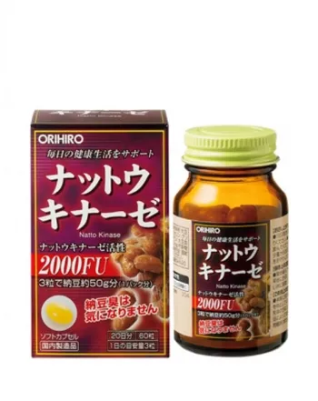 Orihiro Наттокиназа, 20 дней
