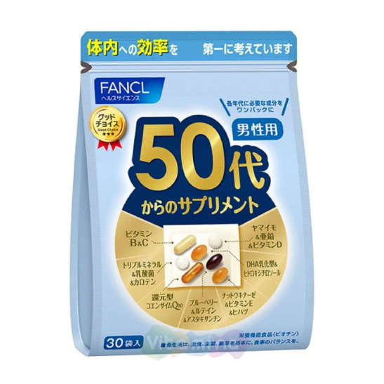 FANCL Мужские витамины 50+, 30 дней