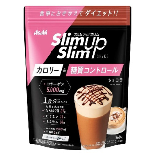 Asahi Slim up Протеиновый диет коктейль, вкус шоколад, 360 гр