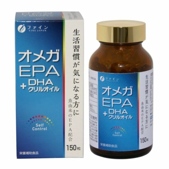 Fine Japan Омега 3 EPA+DHA, 25 дней