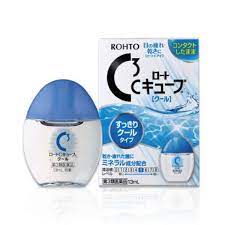 Rohto глазные капли для линз C-3, 13 мл