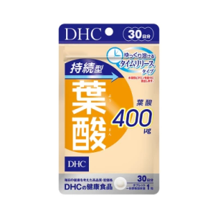 DHC Фолиевая кислота медленного высвобождения, 30 дней kaz