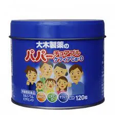 Ohki Papa Jelly-5,Детский кальций, витамин D и лактобактерии, 120 табл