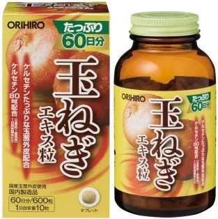 Orihiro Кверцетин (пияз қабығының сығындысы), 60 күн