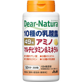 Asahi Dear-Natura Комплекс из 49 аминокислот, минералов и витаминов, 100 дней