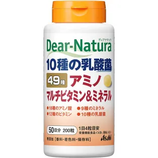 Asahi Dear-Natura Комплекс из 49 аминокислот, минералов и витаминов, 100 дней