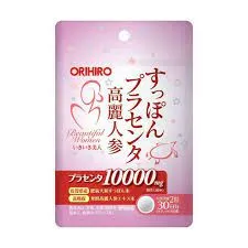Orihiro Комплекс плацента с женьшенем Beautiful Woman, 30 дней