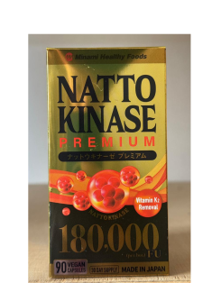 Minami Premium Наттокиназа 180000 FU, 30 дней 